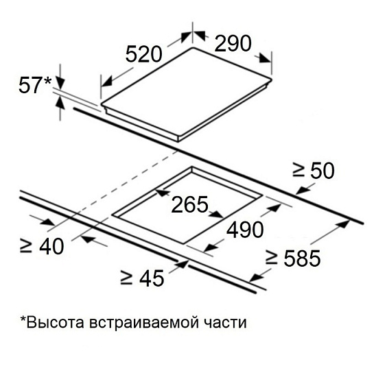 Встраиваемая индукционная варочная панель Maunfeld CVI.292S2FBG купить в Москве цена в интернет-магазине АваТехно