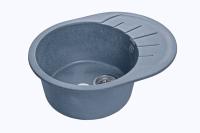 Кухонная мойка GRANFEST Rondo GF-R580L графит
