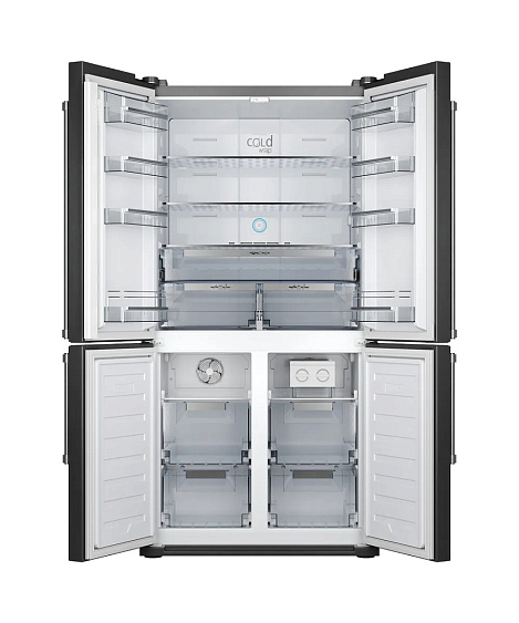 ХОЛОДИЛЬНИК KUPPERSBERG NMFV 18591 BK SILVER купить с доставкой по Москве и Московской области в интернет-магазине АваТехно