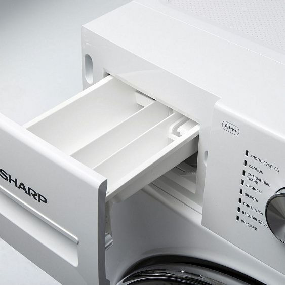 Стиральная машина Sharp ES-F894LX-WH купить с доставкой по Москве и Московской области в интернет-магазине АваТехно