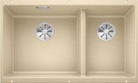 Кухонная мойка BLANCO SUBLINE 430/270-U шампань c отв.арм. InFino (арт.523157)