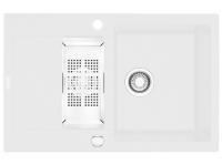 Мойка FRANKE 114.0198.336  mrg 651-78 3   белый, оборачиваемая