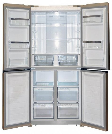 Холодильник HIBERG RFQ-490DX NFGY купить с доставкой по Москве и Московской области в интернет-магазине АваТехно