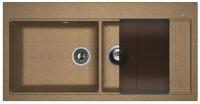Кухонная мойка FLORENTINA Россана коричневый (20.335.Е1000.105)