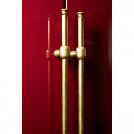 Холодильник IO MABE ORGF2DBHFRR бордо, ручки золото/бронза купить с доставкой по Москве и Московской области в интернет-магазине АваТехно