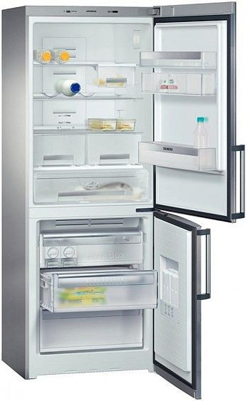 Холодильник Siemens KG56NA71 нержавеющая сталь купить с доставкой по Москве и Московской области в интернет-магазине АваТехно