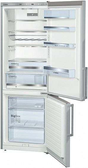 Холодильник Bosch KGE49AI31 нержавеющая сталь купить с доставкой по Москве и Московской области в интернет-магазине АваТехно
