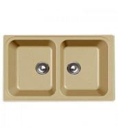 Мойка GRANFEST Standart GF-S780K (780х510) Песочный 302 2-секц. 430553