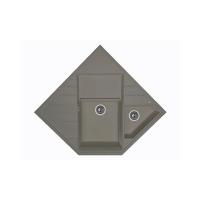 Кухонная мойка FLORENTINA бомбей серый шелк (20.375.J0900.307)