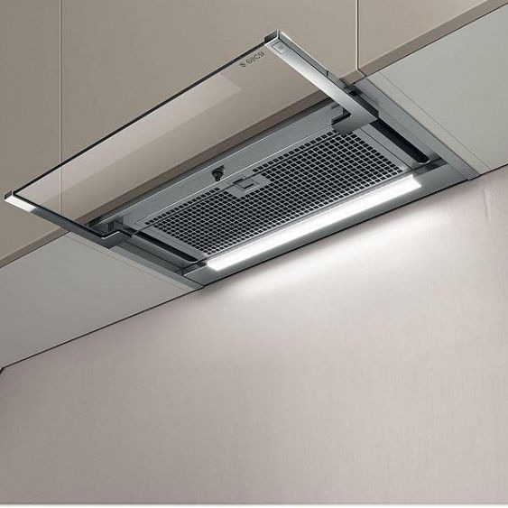 Вытяжка Elica GLASS OUT IX/A/60 купить с доставкой по Москве и Московской области в интернет-магазине АваТехно
