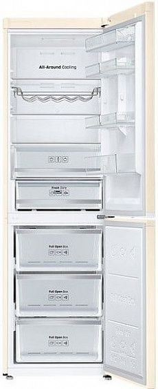 Холодильник Samsung RB38J7830EF бежевый купить с доставкой по Москве и Московской области в интернет-магазине АваТехно