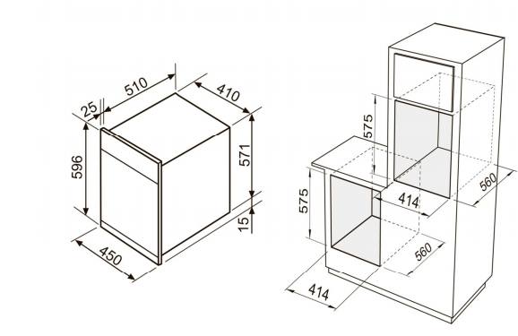 Духовой шкаф ZIGMUND & SHTAIN en 182.512 m купить с доставкой по Москве и Московской области в интернет-магазине АваТехно
