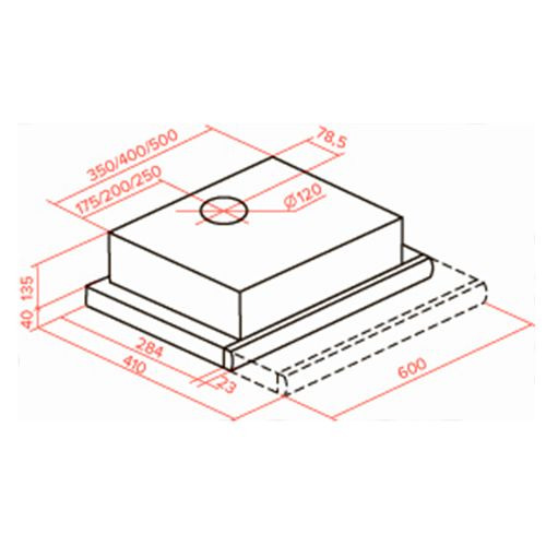 Вытяжка TEKA ls 60 ivory/glass(40000014) купить с доставкой по Москве и Московской области в интернет-магазине АваТехно