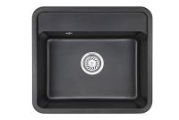 Кухонная мойка GRANULA ST-5601 чёрный