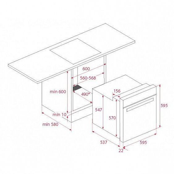 ДУХОВОЙ ШКАФ KUPPERSBERG FZH 611 B купить с доставкой по Москве и Московской области в интернет-магазине АваТехно
