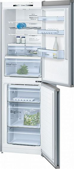 Холодильник Bosch KGN34VL35 серебристый купить с доставкой по Москве и Московской области в интернет-магазине АваТехно