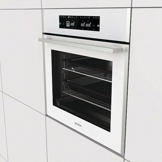 Духовой шкаф Gorenje BO 758 A31 WG белый купить с доставкой по Москве и Московской области в интернет-магазине АваТехно