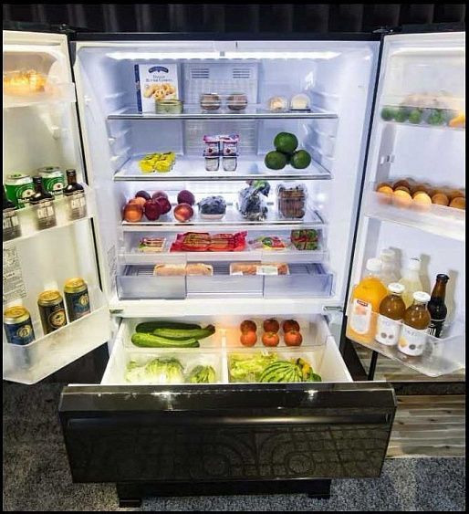 Холодильник MITSUBISHI ELECTRIC MR-LXR68EM-GBK-R купить с доставкой по Москве и Московской области в интернет-магазине АваТехно