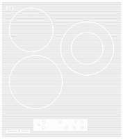 Встраиваемая электрическая варочная панель Zigmund & Shtain CN 37.4 W