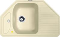 Кухонная мойка ZIGMUND & SHTAIN eckig 800(молодое шампанское)
