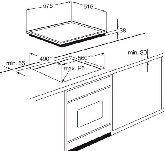 Поверхность ELECTROLUX eha 96041 xk купить с доставкой по Москве и Московской области в интернет-магазине АваТехно