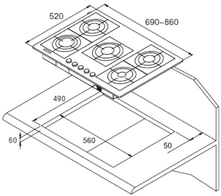 Поверхность KUPPERSBERG fq9tgs купить с доставкой по Москве и Московской области в интернет-магазине АваТехно