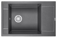 Кухонная мойка GRANULA GR-7806 графит