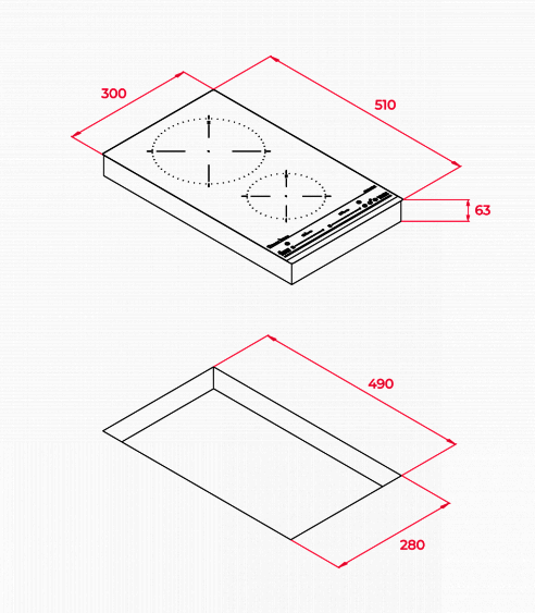 Индукционная стеклокерамическая панель TEKA IZC 32300 DMS (112510001) купить с доставкой по Москве и Московской области в интернет-магазине АваТехно
