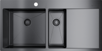 Кухонная мойка OMOIKIRI Akisame 100-2-GM-L(арт.4973103)