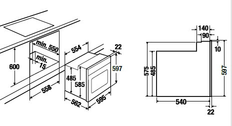 Духовой шкаф KUPPERSBUSCH eeh6260.0jx1 купить с доставкой по Москве и Московской области в интернет-магазине АваТехно