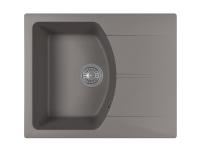 Кухонная мойка FLORENTINA Паола 620 серый шелк (20.470.A0620.307)