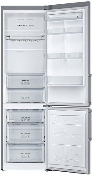 Холодильник Samsung RB37J5315SS нержавеющая сталь купить с доставкой по Москве и Московской области в интернет-магазине АваТехно