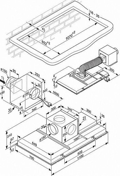Вытяжка MIELE DA2906 сталь купить с доставкой по Москве и Московской области в интернет-магазине АваТехно