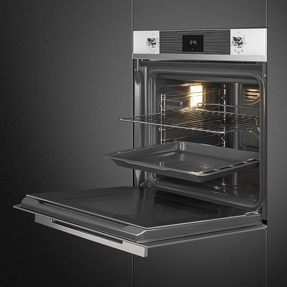 Духовой шкаф SMEG SF6100VB1 купить с доставкой по Москве и Московской области в интернет-магазине АваТехно