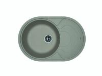 Кухонная мойка FLORENTINA родос 760 серый шелк (20.140.D0760.307)