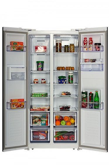 Холодильник Hiberg RFS-484DX NFYm купить с доставкой по Москве и Московской области в интернет-магазине АваТехно