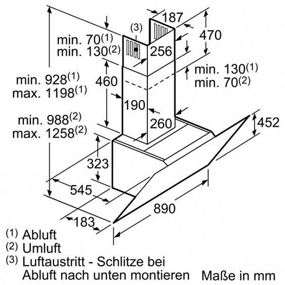 Вытяжка NEFF D96IKW1S0 купить с доставкой по Москве и Московской области в интернет-магазине АваТехно