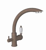 Смеситель Flortek ШАЛЕ FK коричневый (334.25H.2113.105)