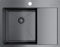 Кухонная мойка OMOIKIRI Akisame 65-GM-L(арт.4973097)