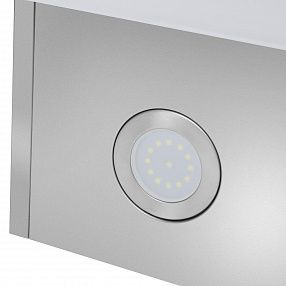 Каминная вытяжка Maunfeld Mersey 90 нержавейка/белое стекло купить с доставкой по Москве и Московской области в интернет-магазине АваТехно