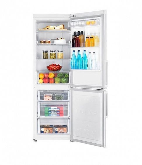 Холодильник Samsung RB33J3300WW белый купить с доставкой по Москве и Московской области в интернет-магазине АваТехно