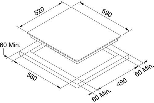 Варочная поверхность Franke FHR604CTXS (108.0530.025) купить с доставкой по Москве и Московской области в интернет-магазине АваТехно