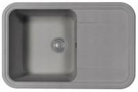 Кухонная мойка FLORENTINA Крит 780 серый шелк (20.170.D0780.307)