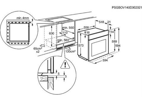 Духовой шкаф ELECTROLUX  eog91102ak купить с доставкой по Москве и Московской области в интернет-магазине АваТехно