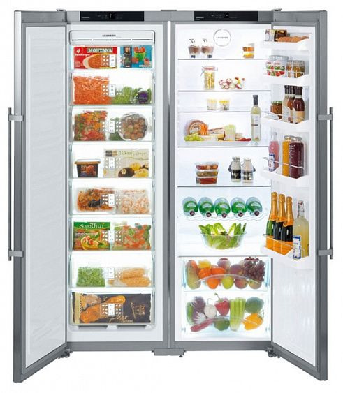 Холодильник LIEBHERR SBSesf7222 купить с доставкой по Москве и Московской области в интернет-магазине АваТехно