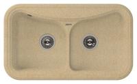 Кухонная мойка FLORENTINA Крит 860 бежевый
