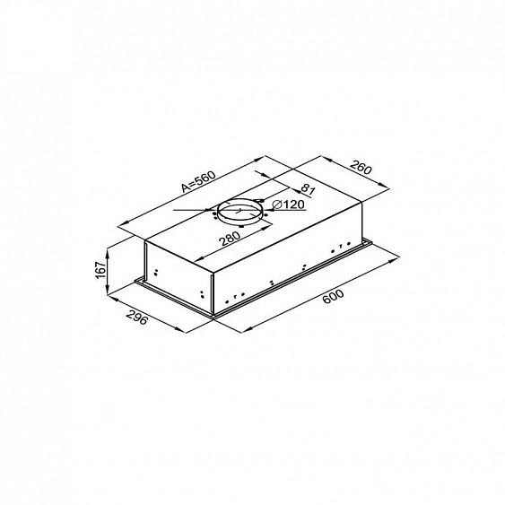 Вытяжка MAUNFELD CROSBY LIGHT 50 белый купить с доставкой по Москве и Московской области в интернет-магазине АваТехно