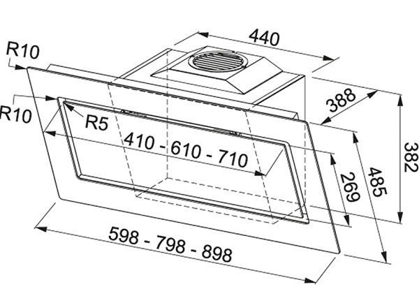 Вытяжка Franke FMY 606 WH белый купить с доставкой по Москве и Московской области в интернет-магазине АваТехно