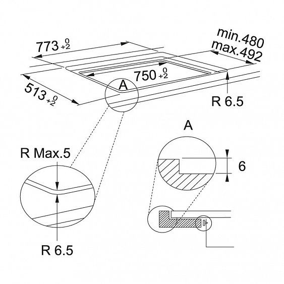 Варочная поверхность FRANKE FSM 804 I B BK купить с доставкой по Москве и Московской области в интернет-магазине АваТехно