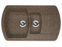 Кухонная мойка FLORENTINA нире 860 к коричневый